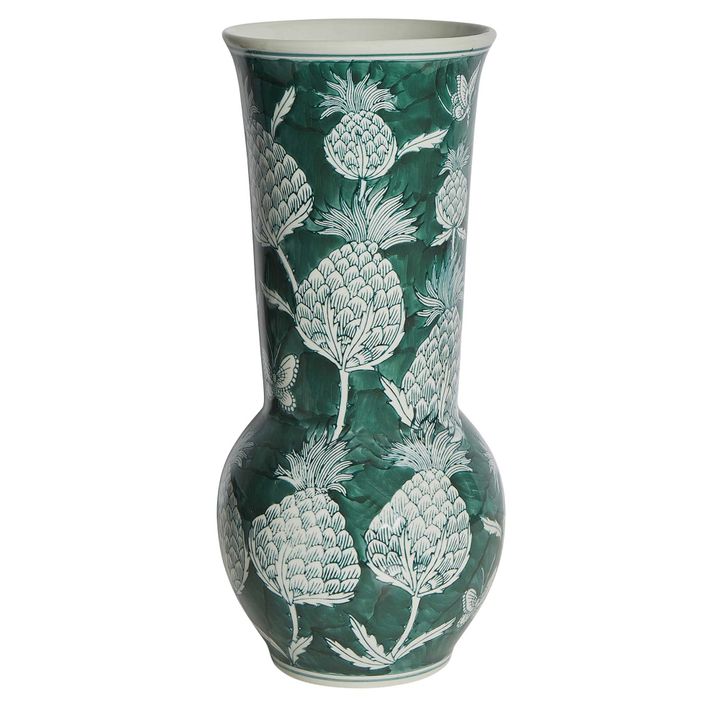 Thistle Porcelain Vase Extra Large