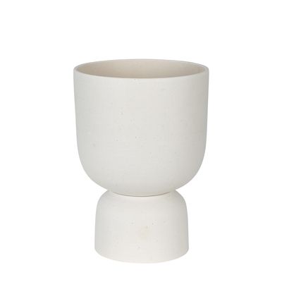 Blanche Planter Medium Chalk