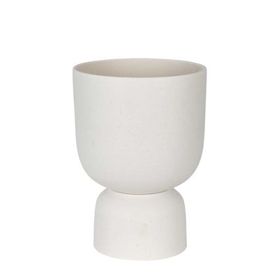 Blanche Planter Medium Chalk