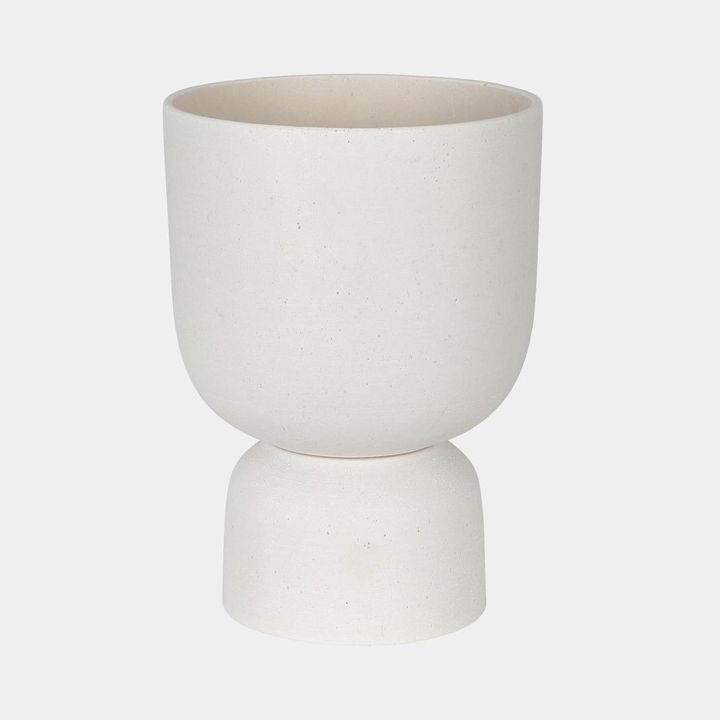 Blanche Planter Medium Chalk