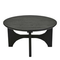 Zala Elm Coffee Table Black