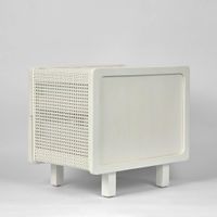 Hayme Bedside Table Chalk