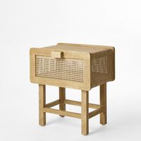 Zoe Bedside Table Natural