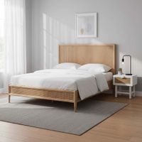 Zoe Bedside Table Chalk