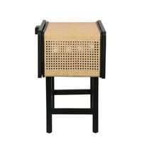 Zoe Bedside Table Black