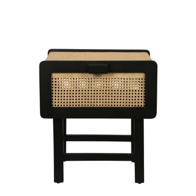 Zoe Bedside Table Black