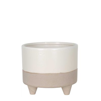 Pasha Pot Large Ivory