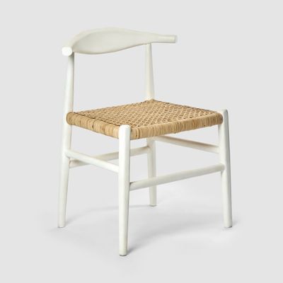 Sorren Dining Chair White / Natural