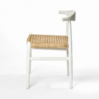 Sorren Dining Chair White / Natural