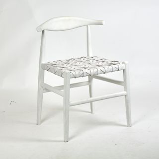 Sorren Chair White Leather