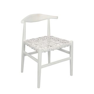 Sorren Chair White Leather