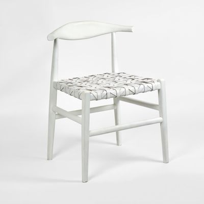 Sorren Chair White Leather