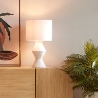 Aldo Chunky Lamp White