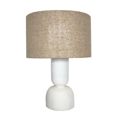 Clem Lamp Small White