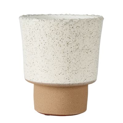 Margot Pot Small  Chalk