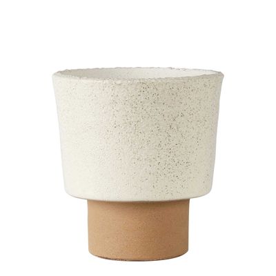 Margot Pot Small  Chalk