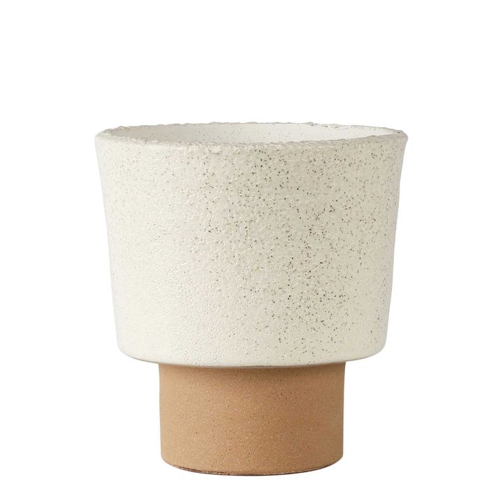 Margot Pot Small  Chalk