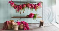 Bougainvillea Garland 1.2m Fuschia