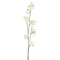 Blossom Spray White Green 84cm