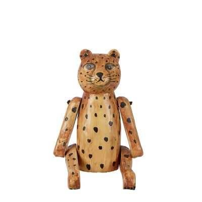 Lion Cub Wooden Puppet