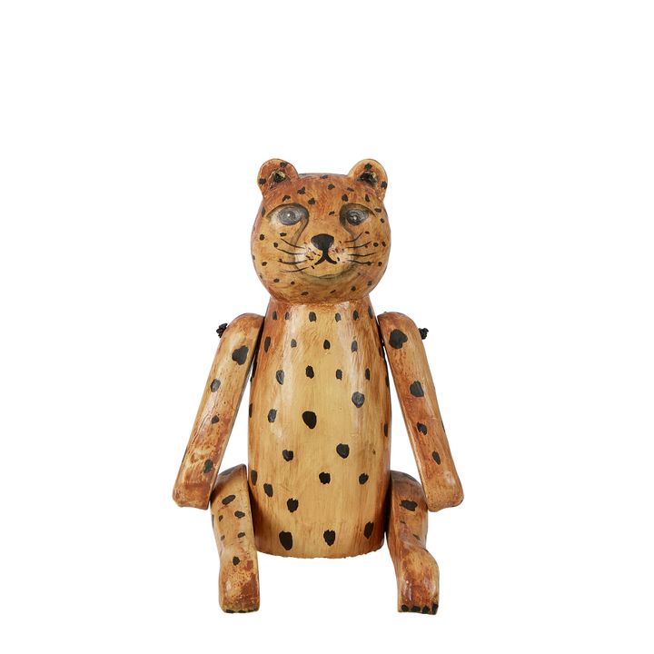 Lion Cub Wooden Puppet