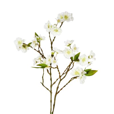 Blossom Spray 78cm White