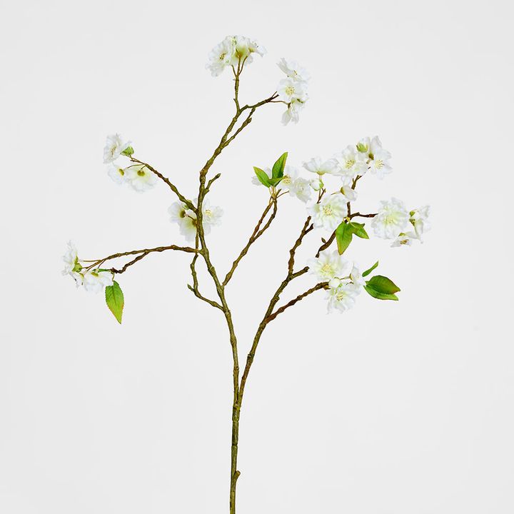 Blossom Spray 78cm White