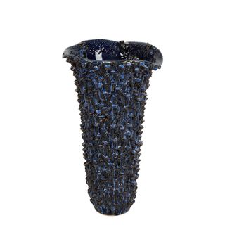 Osprey Coral Ceramic Vase Blue