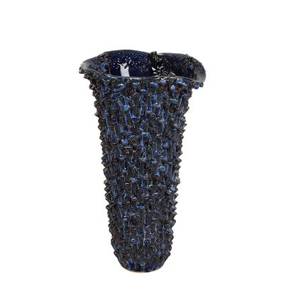 Osprey Coral Ceramic Vase Blue