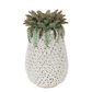 Pineapple Ceramic Vase Green White