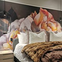 Roses In Oil Wallpaper