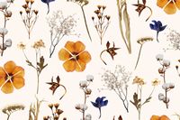 Dried Flowers Wallpaper