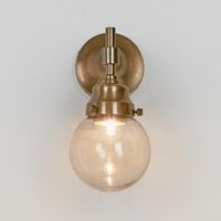 Iceberg Outdoor Wall Light Antique Brass