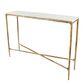 Aries Marble Console Gold