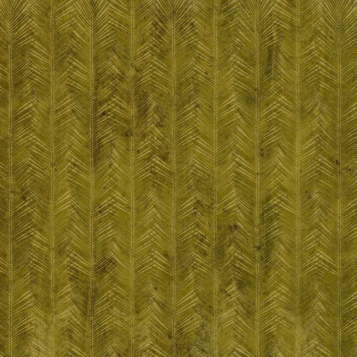 Thatched Olive Wallpaper