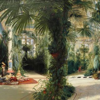 The Palm House Wallpaper