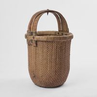 Shanxi 120 Year Rattan Rice Container