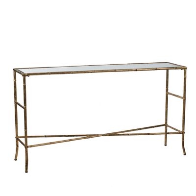 Bamboo Console Gold