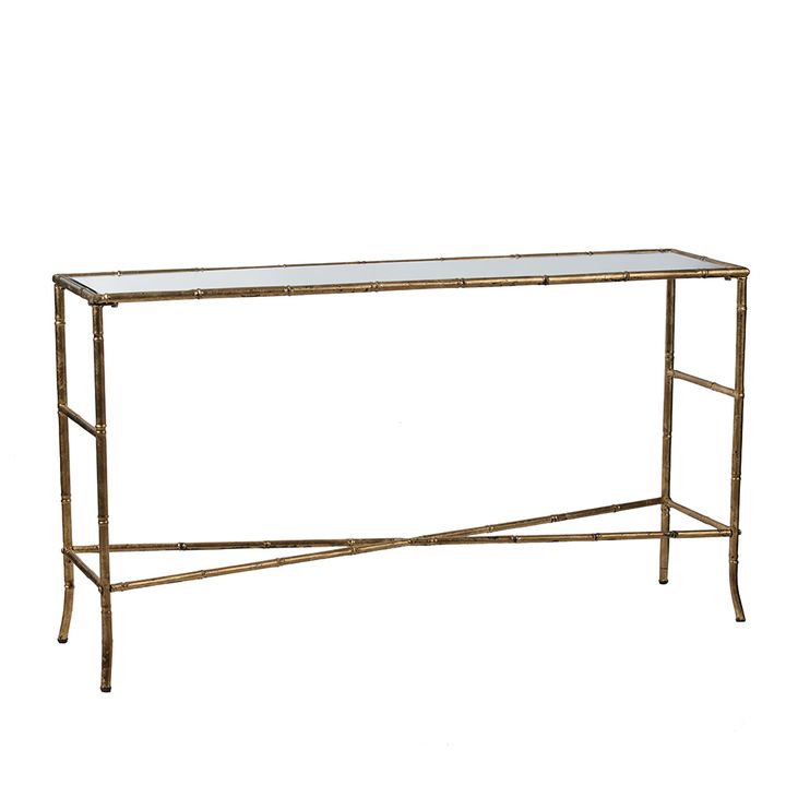 Bamboo Console Gold