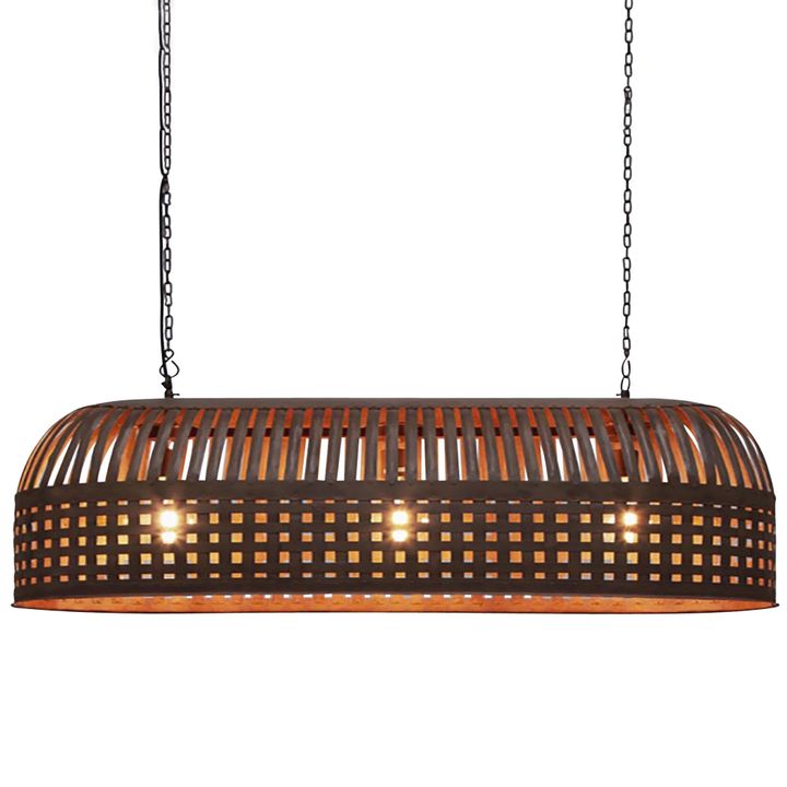 Esch Ceiling Pendant Extra Long Rust