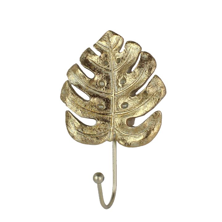 Monstera Leaf Polyresin Wall Hook