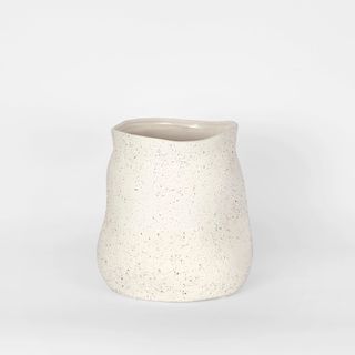 Tuba Ceramic Vase Small White