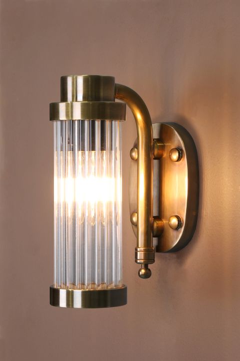 Dixon Wall Light Antique Brass