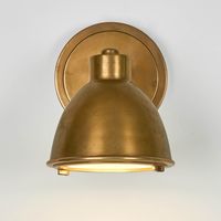 Panama Outdoor Wall Light Antique Brass