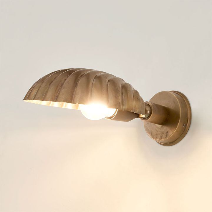 Oliver Wall Light Antique Brass