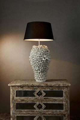 Singita Ceramic Table Lamp Base White