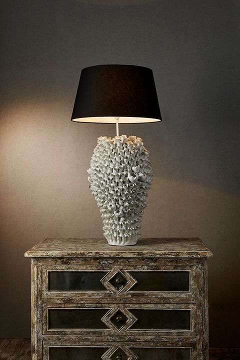 Singita Ceramic Table Lamp Base White