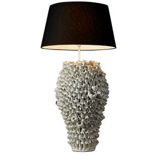 Singita Ceramic Table Lamp Base White
