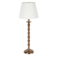 Jordan Table Lamp Base Antique Brass