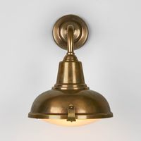 Catalina Outdoor Wall Light Antique Brass